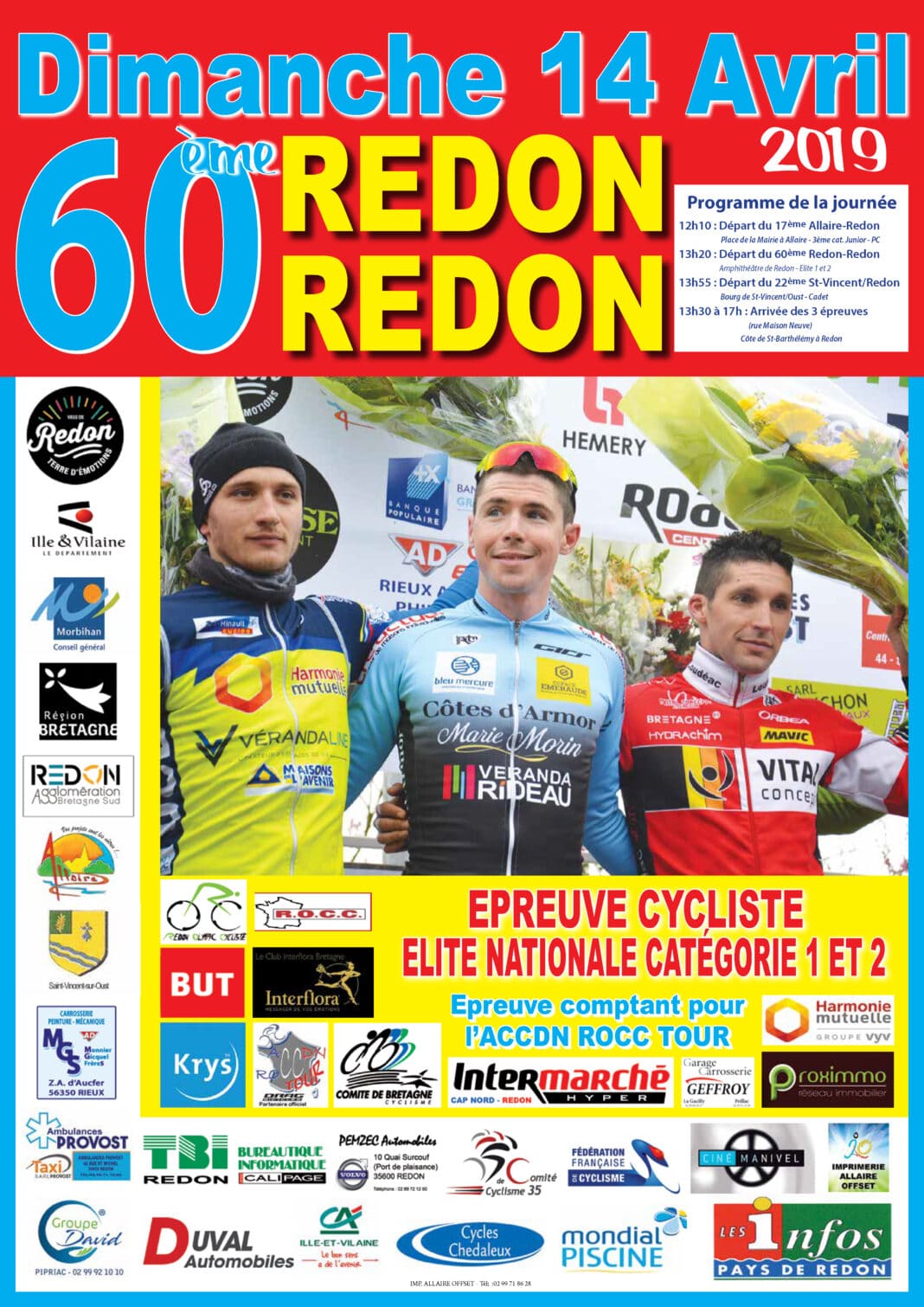 Affiche REDON REDON 2019