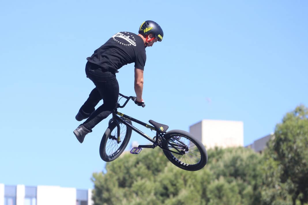 Copyright FFC - Photographe Patrick Pichon - ANTHONY JEANJEAN21 - FISE MONTPELLIER BMX FREESTYLE
