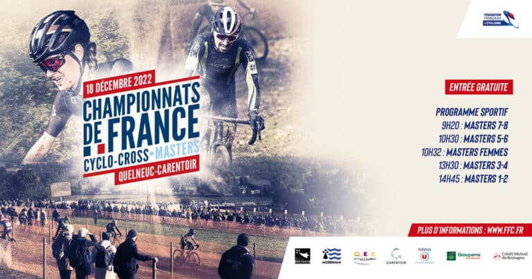 Championnats de France Masters Cyclo-cross | Quelneuc-Carentoir (BRET) : Guide de compétition