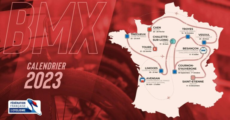 Coupe de France BMX Racing 2023 – VESOUL (BFRC) – Guide de compétition