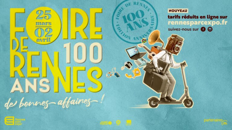 Foire de Rennes 2023, les 100 ans !