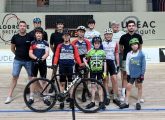 Stage détection piste au Vélodrome de Bretagne