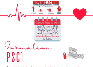 Saisissez l’opportunité de suivre une formation de qualité PSC1