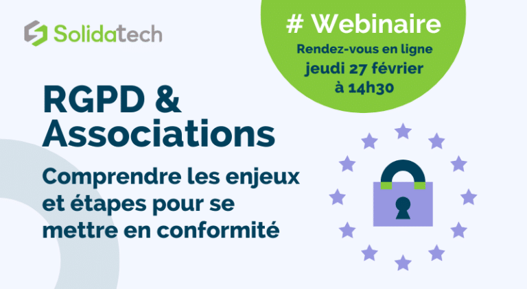 [Webinaire] RGPD & Associations : mettez-vous en conformité