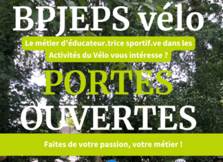 BPJEPS vélo – Portes Ouvertes de l’IBSA le 26 mars à Loudéac !