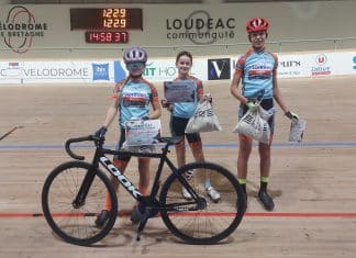 Baptême au Vélodrome pour les jeunes dans le cadre des Découvertes de la Piste