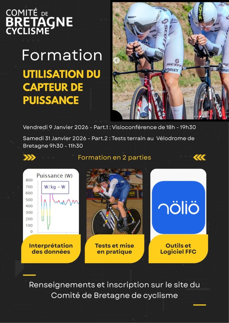 Nouvelle formation : Utilisation du capteur de puissance