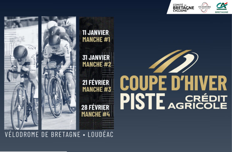 Nouveauté : Coupe d’Hiver Piste Crédit Agricole au Vélodrome de Bretagne !