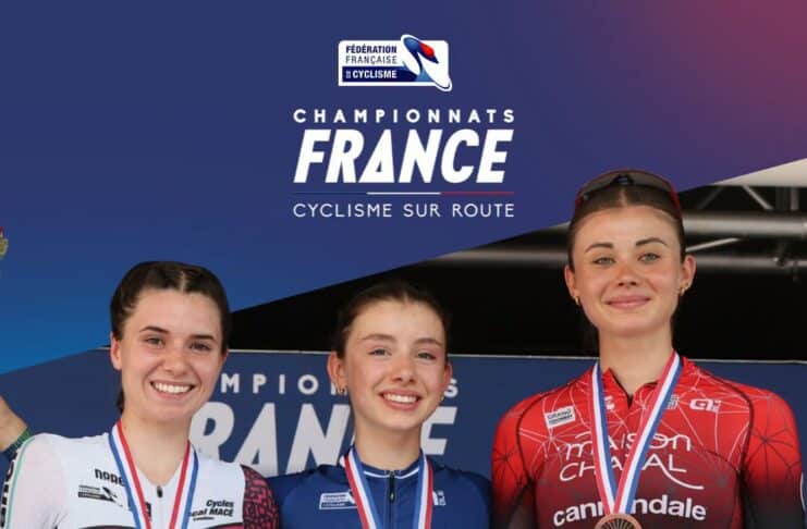 Heïdi Gaugain vice-championne de France amateur sur le CLM !