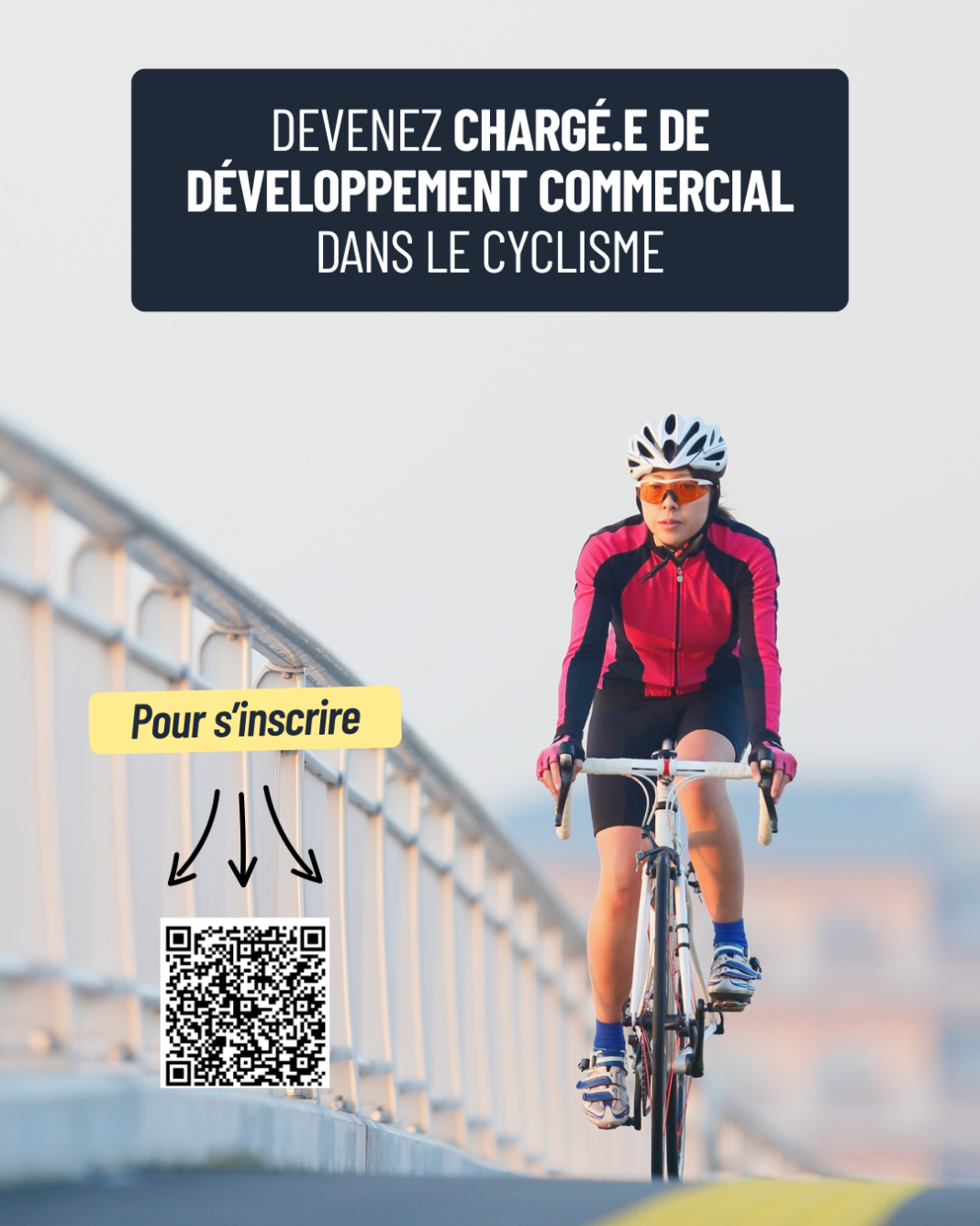 Devenez Chargé.e de développement commercial dans le cyclisme