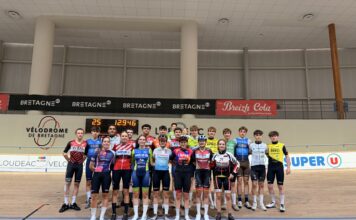 La sélection bretonne est connue pour les championnats de France Avenir sur piste !